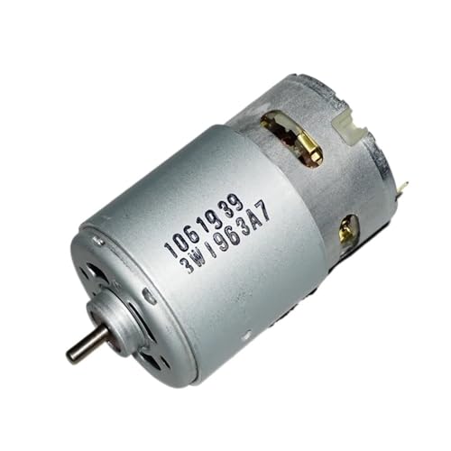 POWTAXBJGD RS-555 DC Electronic Starter DC12V-18V 17500RPM 5-Pole Rotor Large Torque High Speed Small Carbon Brush Tool Electronic Starter