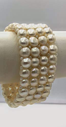 Multi-Strand Freshwater Pearl Bracelet4