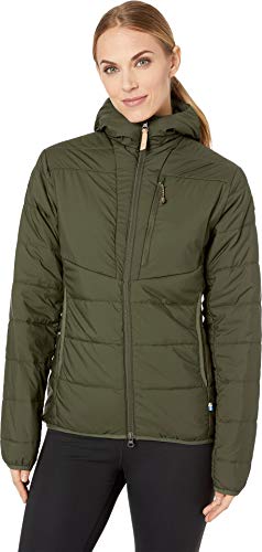 Image of Fjallraven Keb Padded Hoodie Women's Jacket - Lightweight, Insulated, Weather Resistant Fabric - Hiking, Trekking