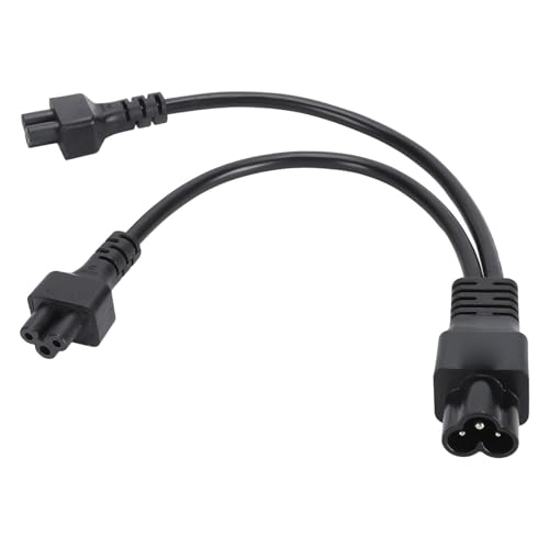 Câble IEC320 C6 double prise Y-Splitter 30cm pour alimentation PC