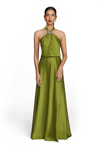 H HALSTON Women's Wynn Gown in Charmeuse3