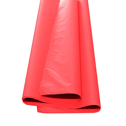 Papel De Seda Vermelho 48x60cm 20g V.M.P., Multicor, pacote de 100