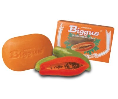 Biggus Papaya & Honey Lightening Soap 3 x 110g - Made By Asantee