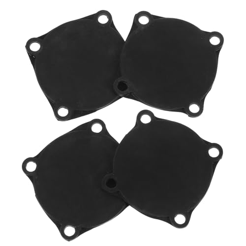 HAMPPLIES Guarnizioni in Gomma per Pressostati Compressore Aria, Kit 4 Pezzi Resistenti alle Intemperie per Ricambi Industriali e Uso Esterno