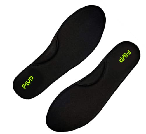 Image of FLYP Memory Foam for Shoes Insole | Shoes Heels for All Shoes | Memory Foam Insoles Shoes Cushion (6, Black)