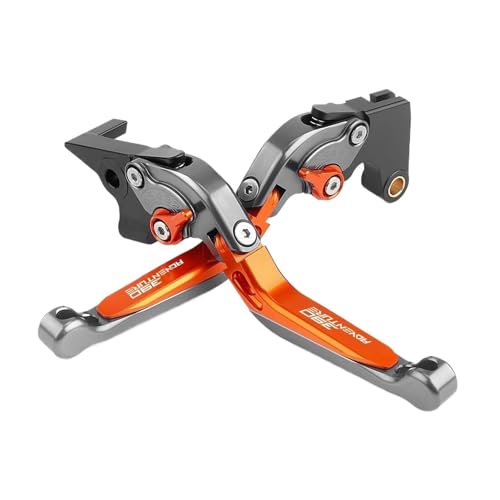 Kupplungshebel Bremshebelsatz Einstellbarer Griffhebel Für KTM 390 ADVENTURE 390 ADV 390 Abenteuer Motorradzubehör Teile(Style-E)