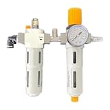 WUGMCNFBC 1/4 Zoll NPT-Reifenwechsler, Öl-Wasser-Abscheider, 230 PSI, hohe Leistung für Garagenwerkstätten, Öl-Wasser-Regler, Reifenwechsler-Teile