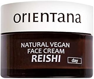 Orientana - Natural Face Day Cream Reishi | Vegan Anti Aging Anti Wrinkle Moisturiser For Women | Mature Skin & First Signs Of Aging | Dark Spots Remover | Skin Lifting & Rejuvenation - 50ml