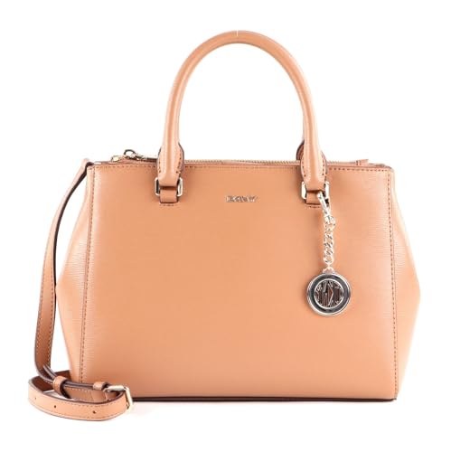 DKNY Bryant Sac à main cuir 26 cm élégant en noir structuré