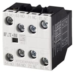 Interrupteur de secours de pierre Eaton 139580 électronique 2 NO 2 NC pour armoire électrique