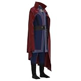 NOMISDUN Doctor Strange Costume Enfants Combinaison Adulte Déguisements Body Cosplay Anime Tenues Halloween Carnaval Fête Onesies Collants Jeu Rôle Super-héros Zentai Costume,Adult/L/165~173cm Bleu