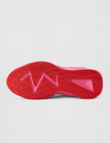 Image of Nike Unisex S.T. Dynamite White /Black-Tropical Pink-Pinksicle Basketball Shoes UK 3.5