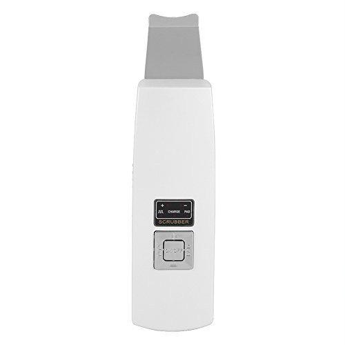 Ultrasonic Skin Scrubber, Ultrasonic Facial Skin Deep Cleansing Scrubber Pores Cleanser Exfoliator Blackhead
