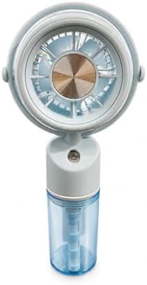 Mini El Tipi Fan Su Buharlı Serinletici Fan, USB Type-C Şarjlı, 3 Kademeli Hız Ayarlı, Taşınabilir Elektrikli Fan, Nemlendirici Püskürtmeli Portatif Fan, Ofis, Seyahat, Araç ve Günlük Kullanım İçin — Amazon ürün görseli