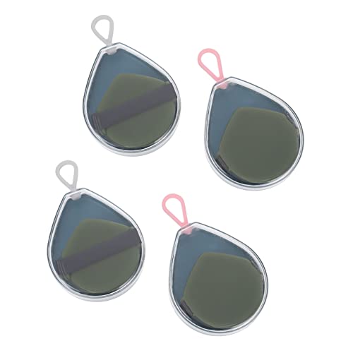 LIFKOME 4pcs Non-slip Makeup Powder Puff Set Wet Tool for Foundation Cream Concealer