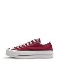 Converse - Chuck Taylor All Star Lift, zapatillas de doble suela para mujer, color Multicolor, talla 37 EU
