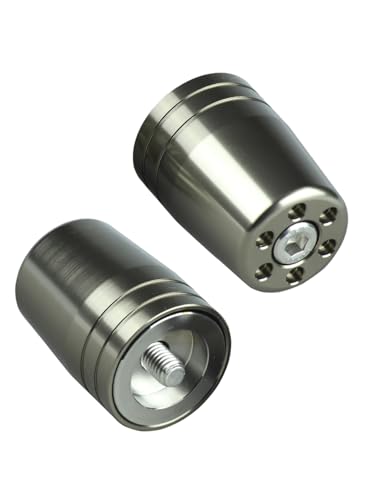 ポッシュフェイス(POSH FAITH) ポッシュ(POSH) バイク用品 ハンドルバーエンド ウルトラヘビーバーエンド カワサキ純正ハンドル用 M8タイプ NINJA250 | Z900RS ZRX1200DAEG 等 チタン 031579-11-10