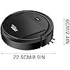 Robot Vacuum Cleaner,Sweeping Robot,Ultra Slim Quiet,Cleans Hard Floors to Medium-Pile Carpets,Integral Memory Multiple Cleaning Modes Vacuum Return pallets