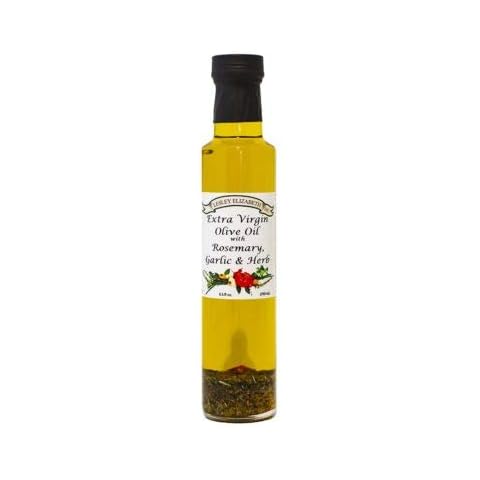 Lesley Elizabeth Extra Virgin Olive Oil With Rosemary, Garlic & Herbs Cover
