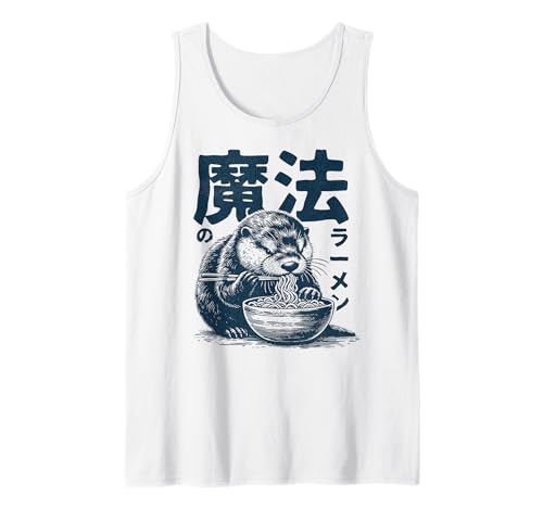 Loutres de mer Ramen Kawauso - Loutre Ramen japonaise Débardeur