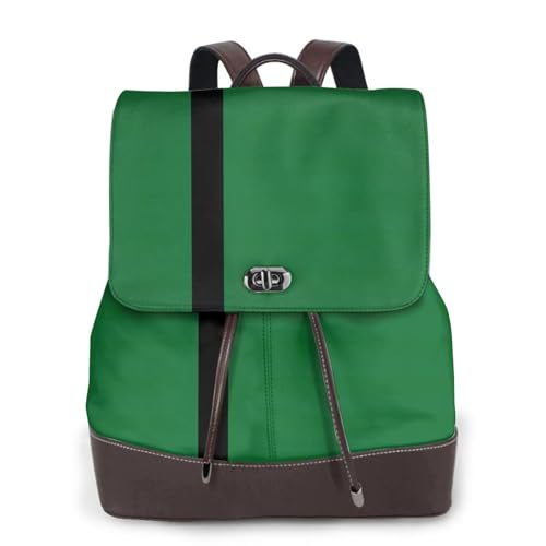 Sac à dos tendance multifonction EdWal en cuir noir pour le travail