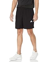 adidas Men's Essentials Woven Training Shorts, Black/White, Medium