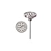 Tel-Tru UT300 Barbecue Thermometer, 3 inch aluminum dial, 6 inch stem, 50/550 degrees F