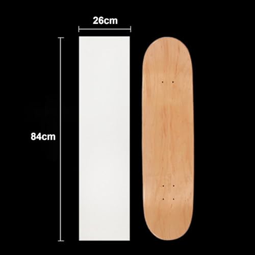 Esquirla Lixa de skate Lixa transparente à prova d'água antiderrapante Fita adesiva para skate auto