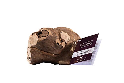Chewies Kauwurzel für Hunde aus Weinreben - Kau-Spielzeug natürlich, nachhaltig, mineralstoffreich, Holz ohne Schadstoffe (geprüft) - Größe L/XL: Für Hunde ab 15 kg Körpergewicht