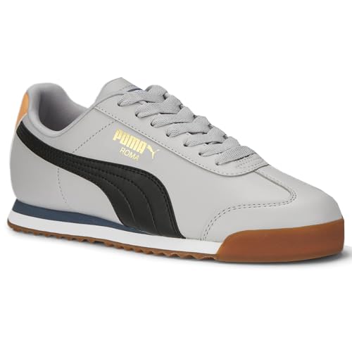 PUMA Mens Roma Basic Plus Lace Up Sneakers Shoes Casual - Grey2