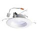 Halo RL56069S1EWHR RL 5 in. and 6 in. White Integrated Ceiling Light Selectable CCT (2700K-5000K), (665 Lumens) LED Recessed Trim