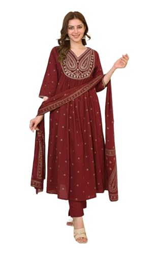 Image of KLOSIA Women Kurta Set|Silk|Regular Fit