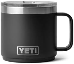 YETI Rambler 14 oz Stackable Mug, Vacuum Insulated, Stainless Ste...