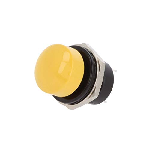 Commutateur bouton-poussoir PNP8S5T2Y03QE robuste et durable SPST-NO 5A