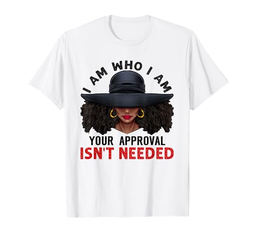 Black Queen African American Ladies Rizado Natural Afro Regalos Camiseta