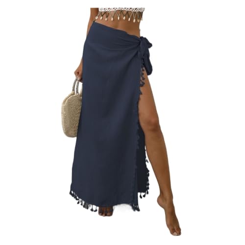 Sarong Jupe de Plage pour Femmes et Bikini Cover Up Imprimé