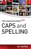 The Canadian Press Caps and spelling 0920009484 Book Cover
