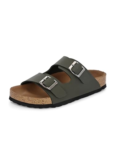 Image of EL PASO Leather Fashion Sandals Casual Platform Heels Wedges Cork Sole Sandal for Women & Girls