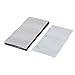 Aexit 50 Pcs Tool Sets 70mm x 150mm Silver Tone Flat Open Top Anti Static Bag ESD Tool Sets for Electronics