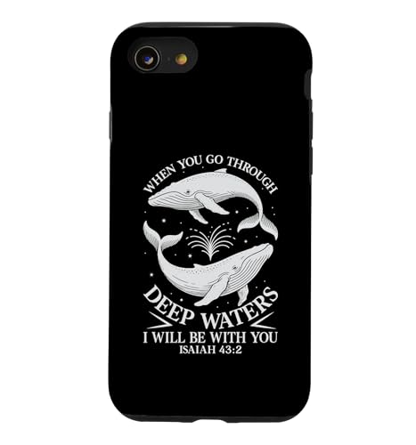 Deep Waters Isaiah 43 �N���X�`���� �N�[�� �M�� �����̈�� �X�}�z�P�[�X iPhone SE (2020) / 7 / 8 �p