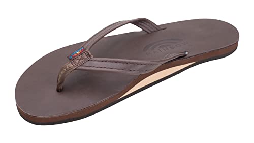 Image of Rainbow Sandals Women's Single Layer Leather Sandal Narrow Strap