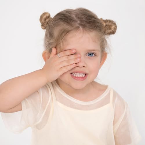 925 Sterling Silver Simulated Birthstone Cubic Zirconia Bezel Ring For Baby Girls through Pre-Teens Sizes 2,3,4 & 5 - Gorgeous Baby Rings For Everyday Wear - Month Birthday Gifts for Little Girls2