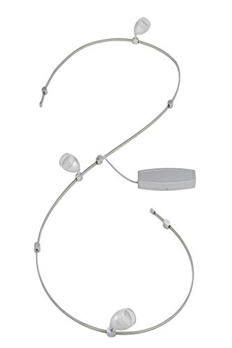 Preisvergleich Produktbild TRANGO 3-flammig Modern TG7600 LED Deckenstrahler / Schienensystem / Spotlight / Deckenspot / Deckenstrahler / Strahler Wohnzimmer / Schlafzimmer / Küche in Titan Farbe inkl. 3x LED Spots