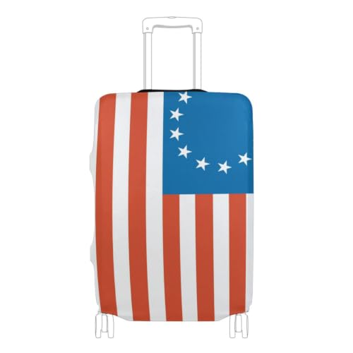 Housse de valise Betsy Ross drapeau américain pour repérer son bagage à l'aéroport