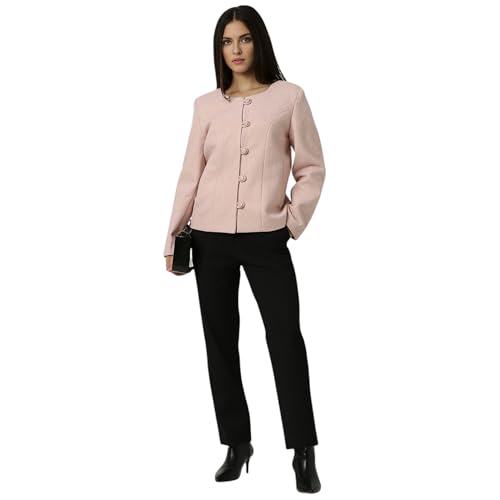 Image of Van Heusen Women's Regular Fit Casual A-line Coat, polyester blend