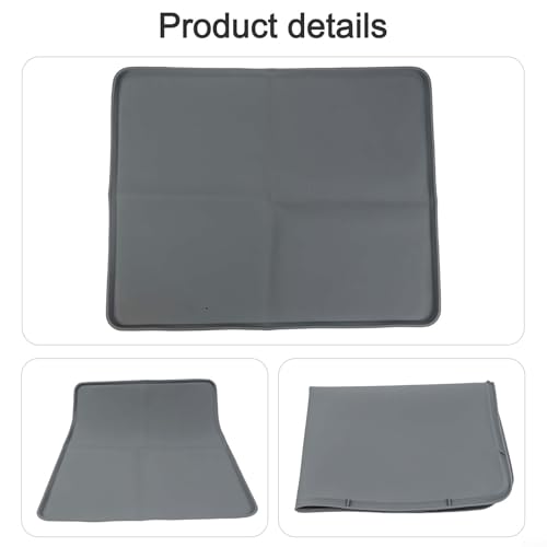 Silicona espresso de 40x50cm impermeable antideslizante para proteger mesada de rayones 6