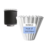 FLTR PUR - Fellow Stagg [XF] Pour Over Coffee Paper Filters – 100 COUNT - Engineered Specifically for the Stagg XF Pour Over Dripper, FSC Certified - Premium Material