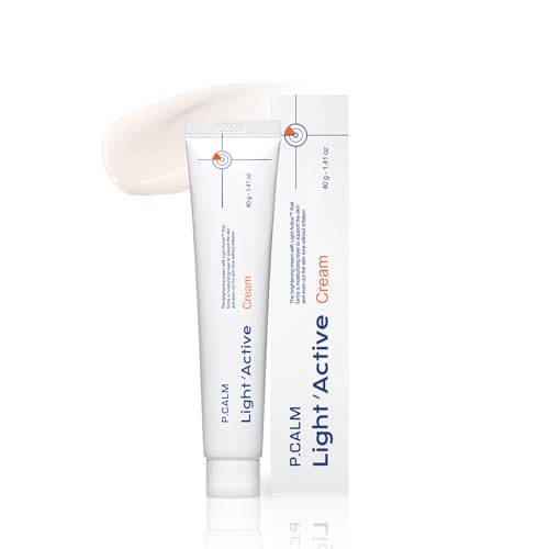 P.CALM Light Active Cream – TXA & Panthenol for Blemishes Treatment & Deep Hydration, Korean Skincare (40g / 1.41 fl.oz)