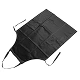 SAFIGLE Pu leder Schürze Ölbeständig Verstellbar Arbeitsschürze Für Herren Küche Fischverkauf Industrie Küchenarbeit