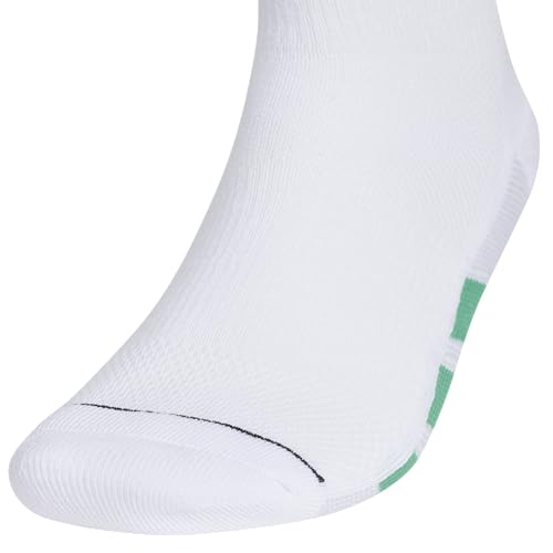 Image of adidas Men's All Day Training Quarter Socks sports performance above the ankle height with cushioning for running (3-Pair)